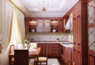 1600x1222px Beautiful Cabinets Kitchen With Dining Table Picture in Table