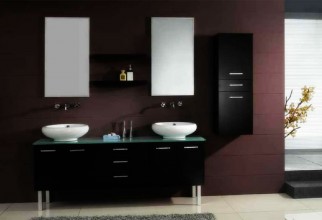 1600x1042px Black Bathroom Vanities Picture in Bathroom