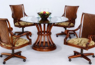 1600x847px Cane Base Table And Castor Wheel Chairs Picture in Table