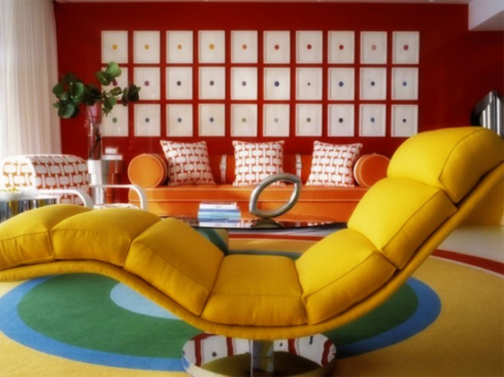 Colorful Chairs In Living Rooms in Chair