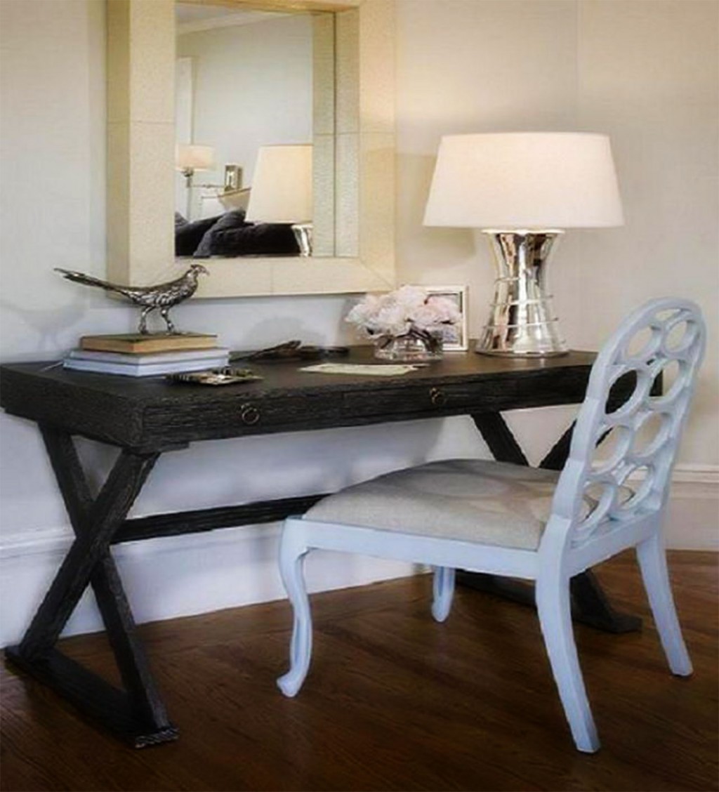 Console Table With Low Chairs in Table