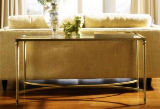 1600x1199px Glass Topped Sofa Table Picture in Table