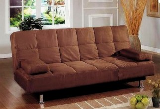 1600x1164px Greatly Comfortable Sofa Cum Bed In Brown Picture in Bedroom