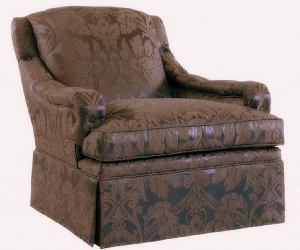 Rich And Comfy Brocade Chair in Chair