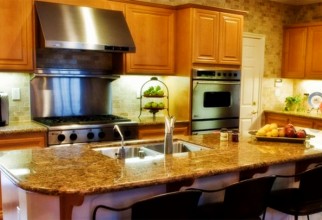 1600x982px Tile Topped Island And Cooking Counters Picture in Kitchen