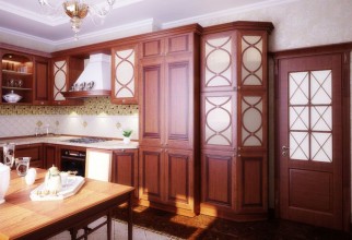1600x1118px Well Furnished Kitchen Countertop And Cabinets Picture in Kitchen