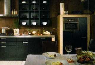 1600x1271px Black Kitchen Cabinets Ideas Picture in Kitchen