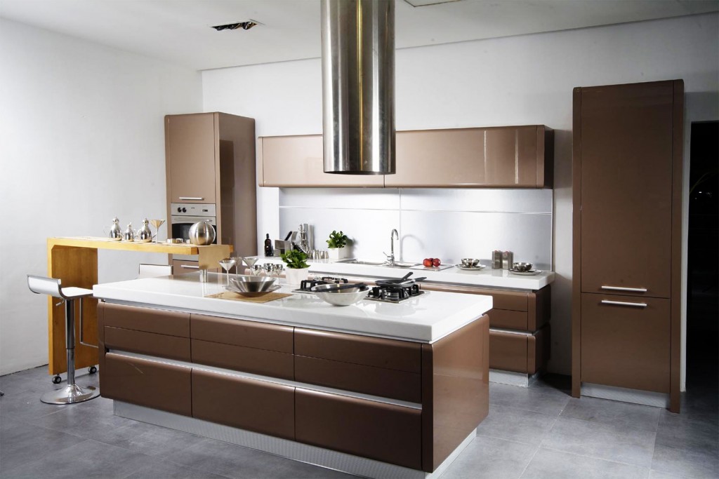 Contemporary Kitchen Cabinets Interior in Kitchen