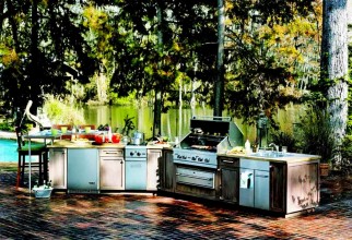 1600x1200px Home Outdoor Kitchen Design Ideas Picture in Kitchen