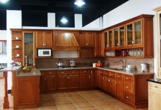 1600x1199px Wood Painting Kitchen Cabinets Picture in Kitchen