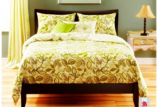 1600x1230px Autumnal Leaves In Olive Green Picture in Furniture Idea