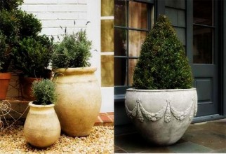 1600x1094px Concrete And Terracotta Urns For Plants Picture in Furniture Idea