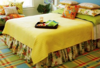 1600x1200px Contemporary Area Rug Bright Cheerful Colors Picture in Furniture Idea