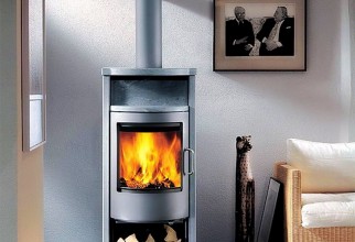 1600x1581px Contemporary Wood Burning Stove Natural Stone Picture in Furniture Idea