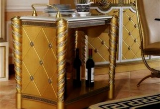 1600x1338px Cute Wine Trolley In Gold And Yellow Picture in Furniture Idea