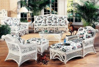1600x1108px Elaborately Designed White Rattan Sofa Set Picture in Chair
