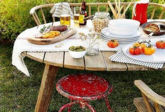 1600x1229px Facility For Feasting In Garden Picture in Furniture Idea