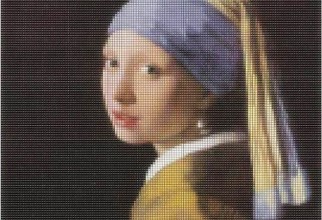 1600x1783px Girl With Pearl Ear Ring Vermeer Picture in Furniture Idea