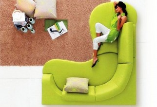 1600x1072px Pretty Sectional In Apple Green Picture in Furniture Idea