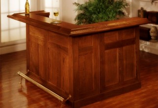 1600x1280px Side Bar In Oak Finish Picture in Furniture Idea