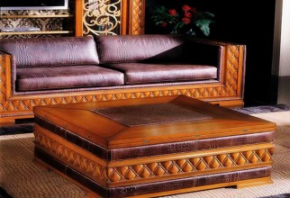 1600x1384px Sofa And Wooden Ottoman With Matching Carving Details Picture in Chair