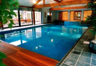 1600x1521px Tranquil Looking Indoor Pool Picture in Furniture Idea