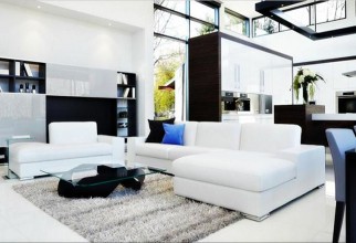 1600x935px White Leather Sectional Picture in Furniture Idea