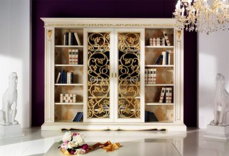 1600x1093px Wonderful Looking In White With Gold Leaf Carving Picture in Furniture Idea