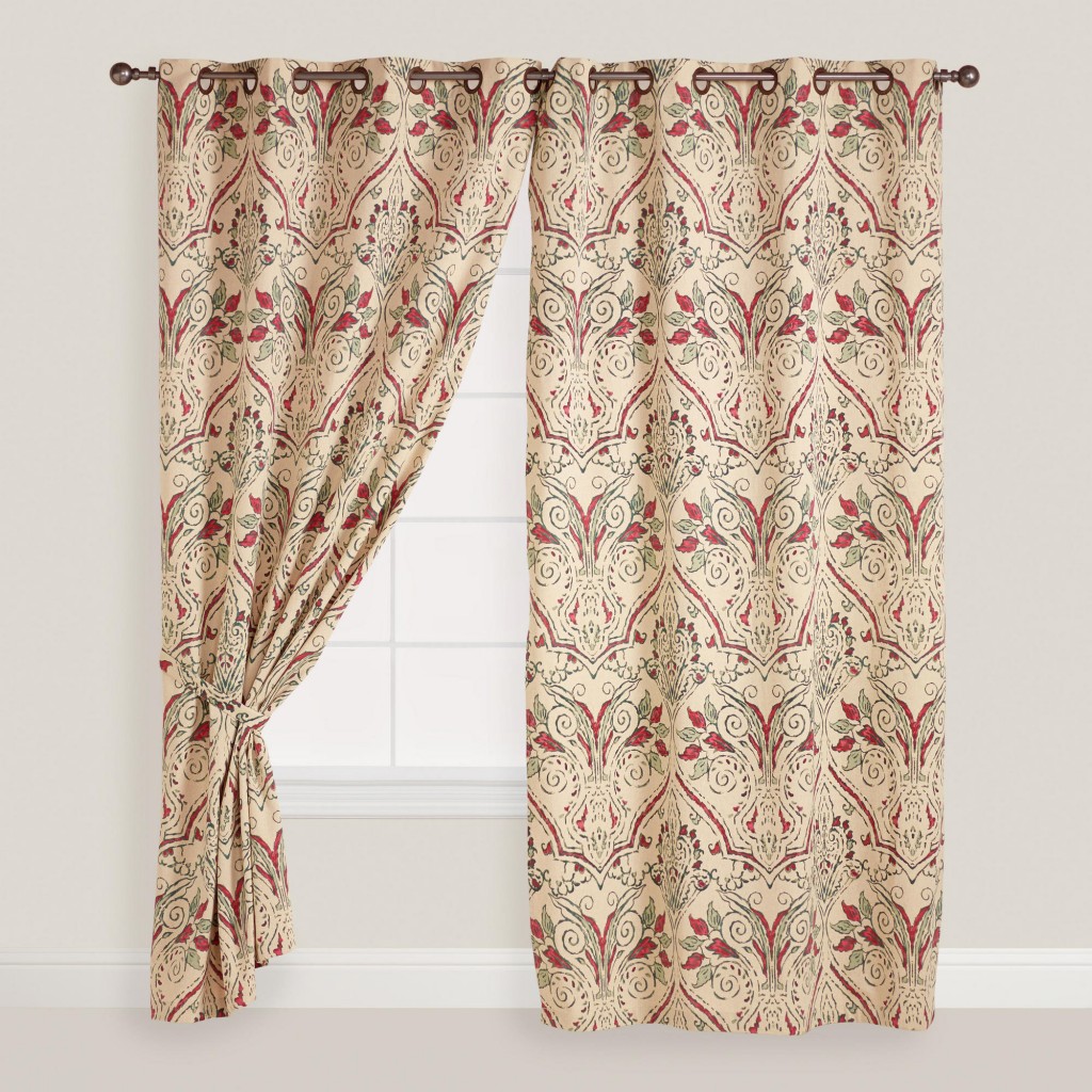 84 Inch Long Shower Curtain in Curtain