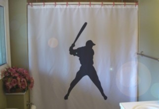 570x457px Baseball Curtains Picture in Curtain