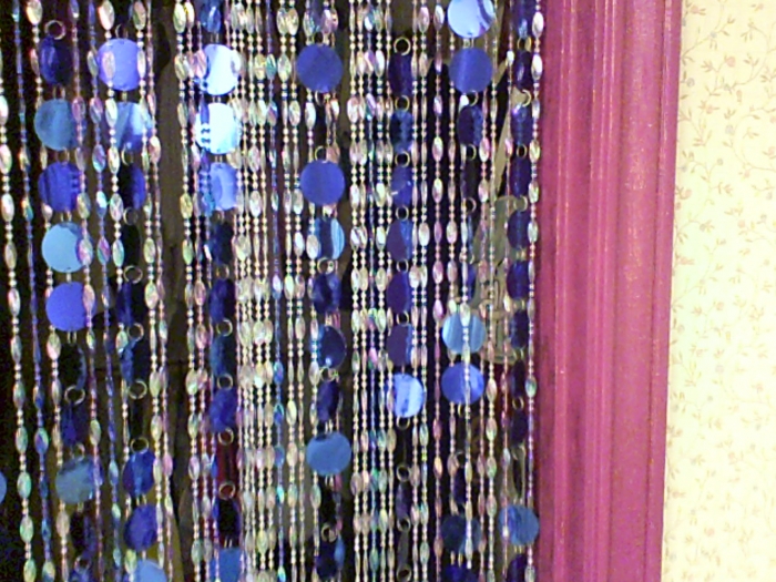 Beaded Doorway Curtains in Curtain