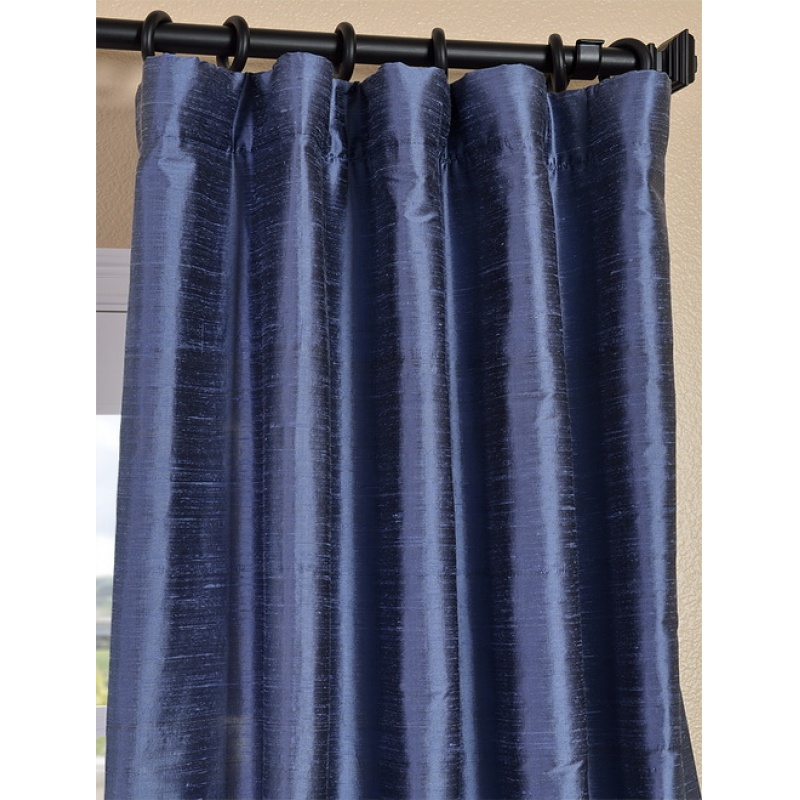 Blue Curtain Panels in Curtain