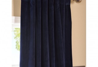 800x800px Blue Velvet Curtains Picture in Curtain