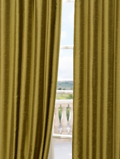 Chartreuse Curtains in Curtain