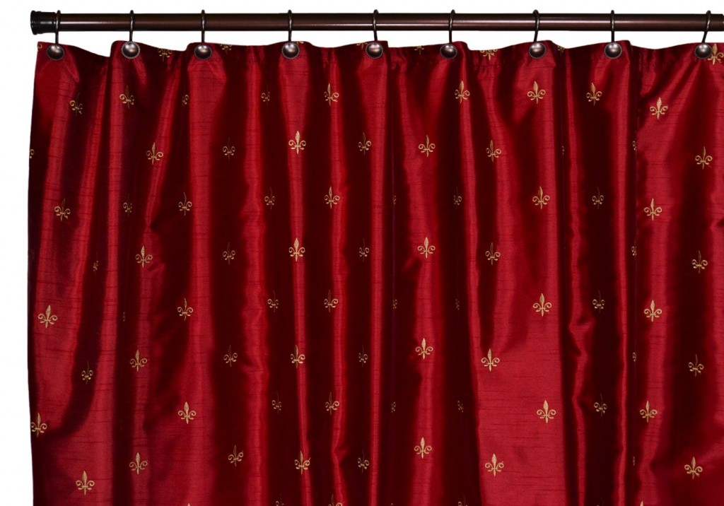 Fleur De Lis Curtains in Curtain