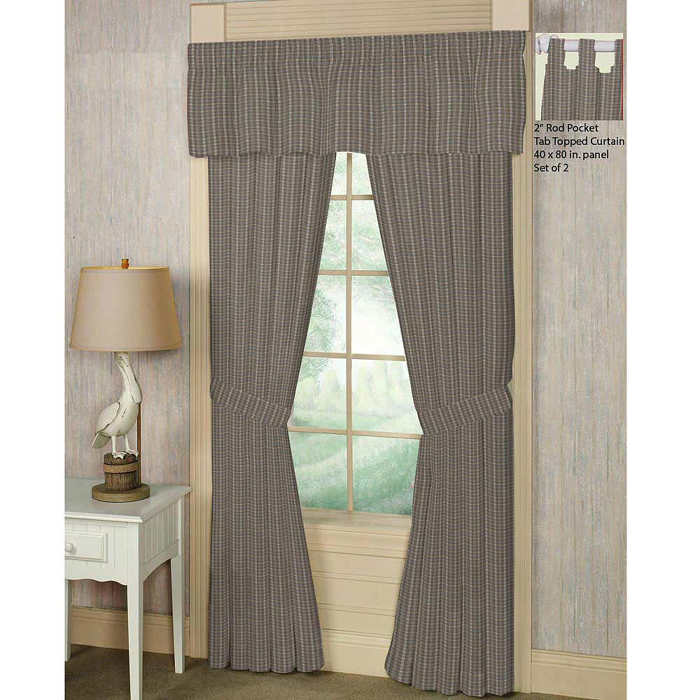 Gray Curtain Panels in Curtain