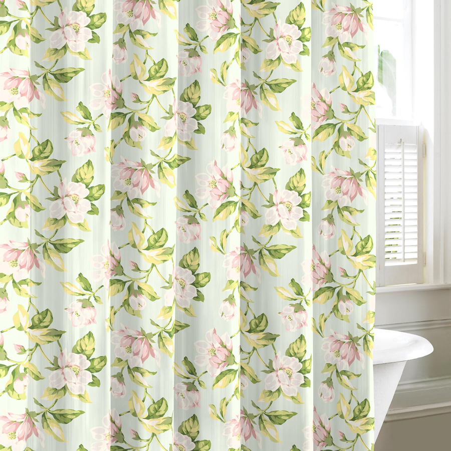 Laura Ashley Shower Curtains in Curtain