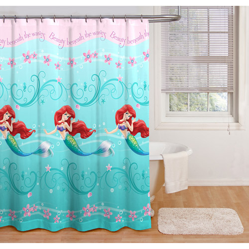 Little Mermaid Shower Curtain in Curtain