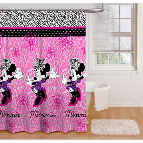 Minnie Mouse Shower Curtain in Curtain