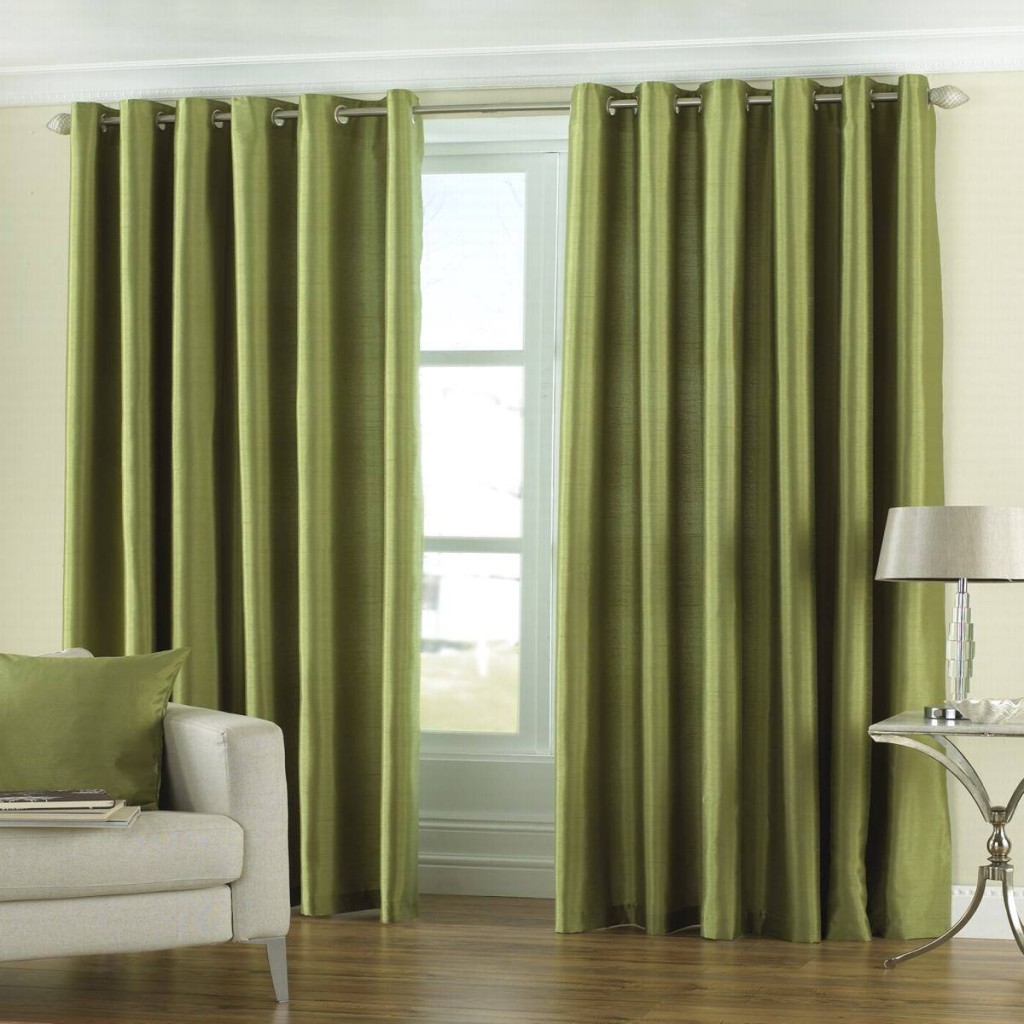 Sage Green Curtains in Curtain
