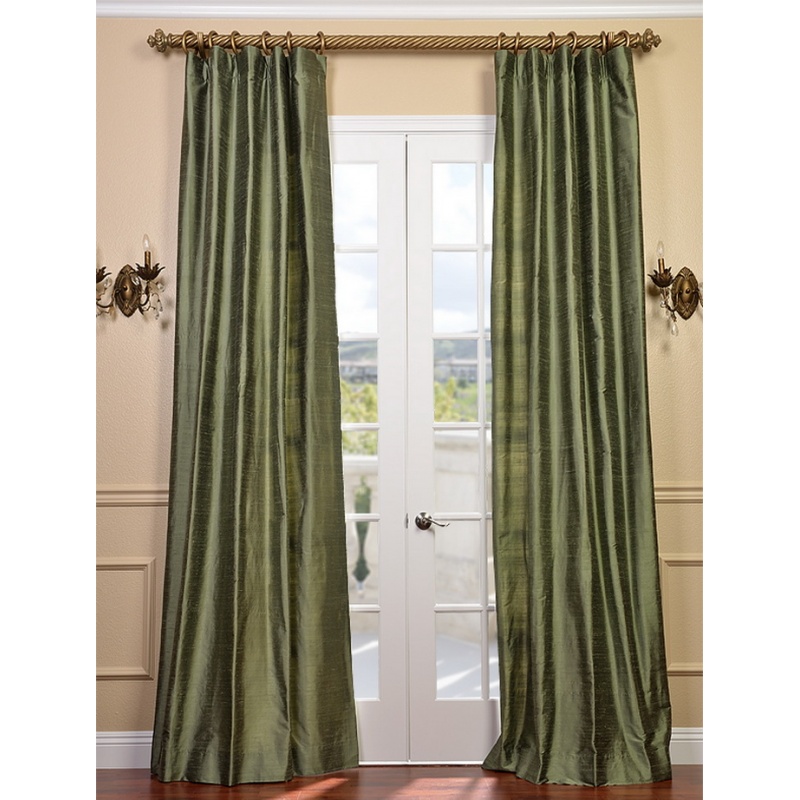 Silk Curtain Panels in Curtain