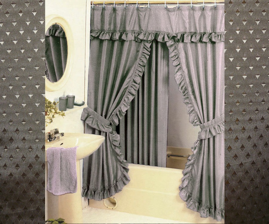 Swag Shower Curtains in Curtain
