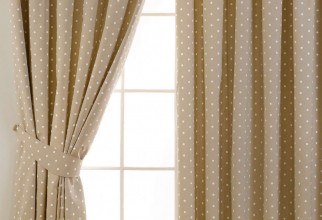 984x1442px Taupe Curtains Picture in Curtain