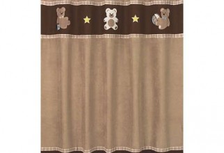 550x550px Bear Shower Curtain Picture in Curtain