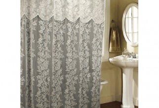 561x561px Black Lace Curtains Picture in Curtain