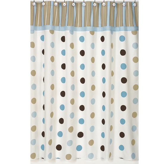Blue Shower Curtains in Curtain