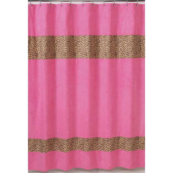 Cheetah Shower Curtain in Curtain