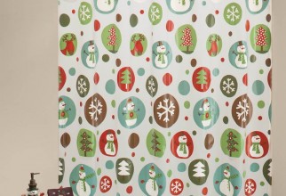 851x851px Christmas Curtains Picture in Curtain