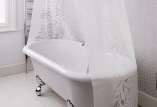500x500px Circular Shower Curtain Rod Picture in Curtain