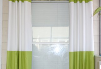 570x791px Color Block Curtains Picture in Curtain